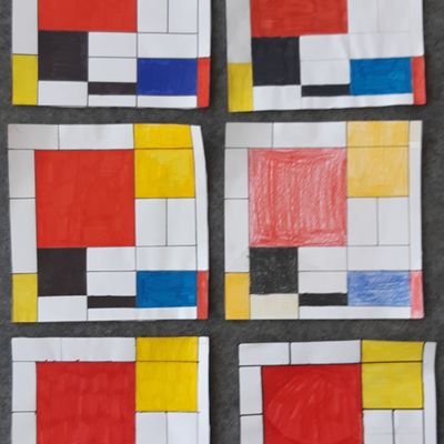 Mondrian : un prétexte pour faire de la géométrie ?