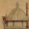La construction de la Salle des Fêtes de Belfort : Lot 2 Charpente et menuiserie
