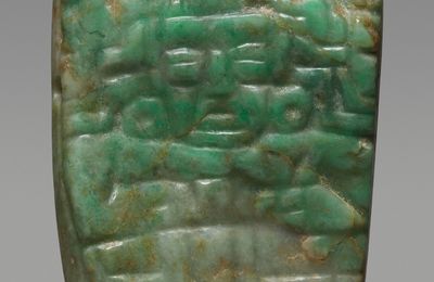 Pendentif, Maya, Classique Final, env. 550-950 ap. J.C.