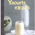 Yaourts aux biscuits roses de Reims, et sirop Grenadine-Framboise