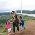 At the Millau Viaduct...