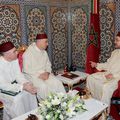 صاحب الجلالة الملك محمد السادس يستقبل نجلي الراحل عبد الهادي بوطالب 