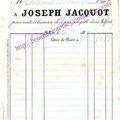 Vieux papiers, documents Jacquot