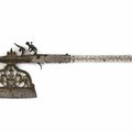 Rare arme composite indienne, Inde, probablement Deccan, Fin du XVIIIe - Début du XIXe siècle