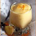 Orange curd au gingembre, sans oeuf ni beurre