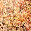 A la facon de Pollock, par Myriam, 5eme