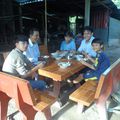 Visiting our students in Saang/Rencontre avec nos jeunes de Saang