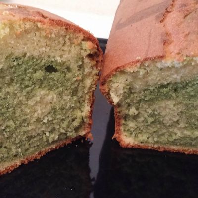 Cake vanille pistache