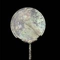 A Roman tinned bronze mirror. Circa 1st-2nd Century A.D.