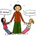 Episode 84, ou Baby sitting avec des jumelles (Margaux et Léa, 4 ans)