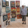 abderrahmane Zenati : Expose ses peintures et signe ses livres à Marina Saïdia