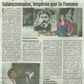 article dans le journal