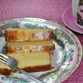 Cake citron-coco, sans beurre et low-carb