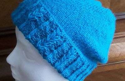 Tricot: Tuque Lavande by Julie-Anne Allard