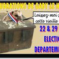 ELECTIONS DEPARTEMENTALES : LA VALSE DES BINOMES...