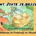 festival Bd  au chateau de Freistroff en moselle : france 2008