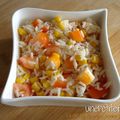 280 - Salade de riz maïs surimi et tomate