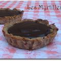 TARTELETTES KROUNCHY GANACHE AU CHOCOLAT ET POMMES AUX EPICES