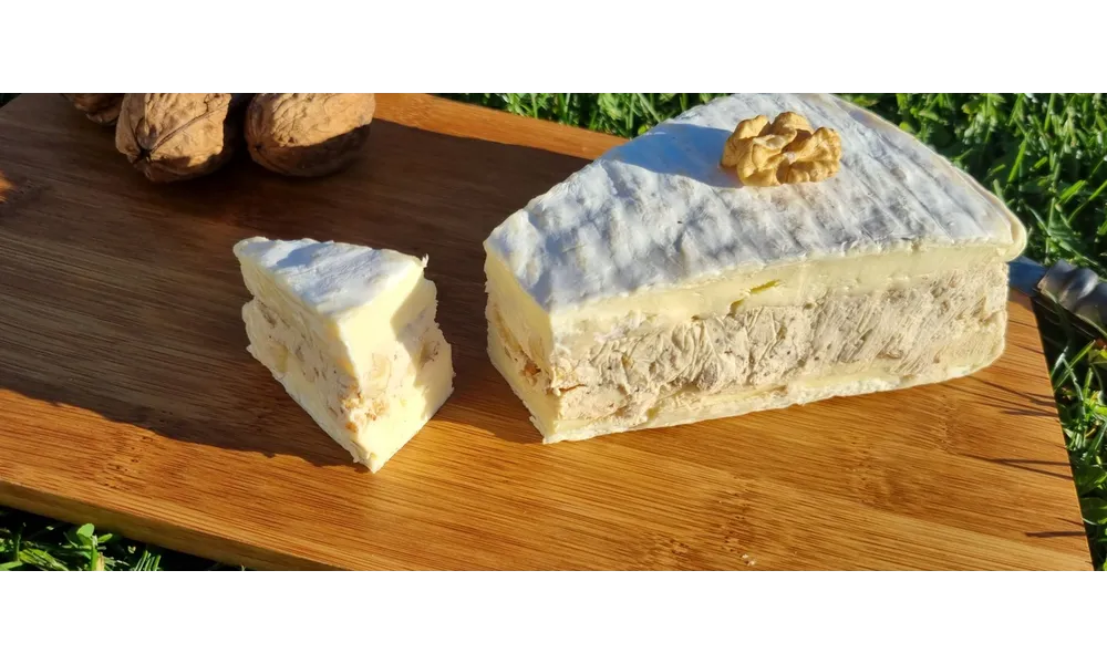 Brie farci au mascarpone et noix 