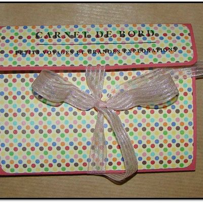 Mini-album triptyque "Carnet de bord"