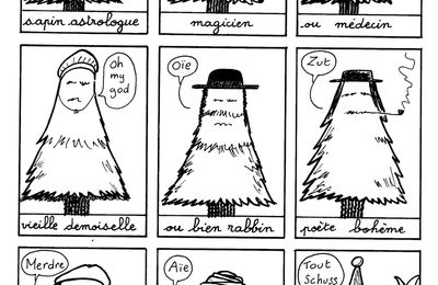 poème de sapins, d'astrologues, de rabbins, de médecins, de vieilles demoiselles: "les sapins" de Guillaume Apollinaire 