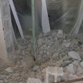 Destruction des murs du bas de la maison (en respectant les piliers porteurs bien entendu!)