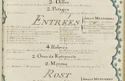 Dîners, soupers et médianoches