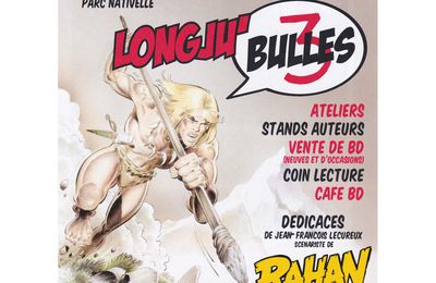 Samedi 24 novembre - Salon BD Longju'bulles à Longjumeau (91) !
