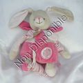 Doudou Peluche Eveil Lapin Rose Célestine Doudou Et Compagnie