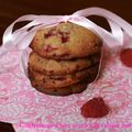 Cookies aux framboises