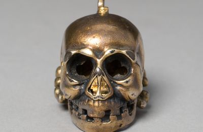 Spice Box Shaped as a Skull, German, 17th century