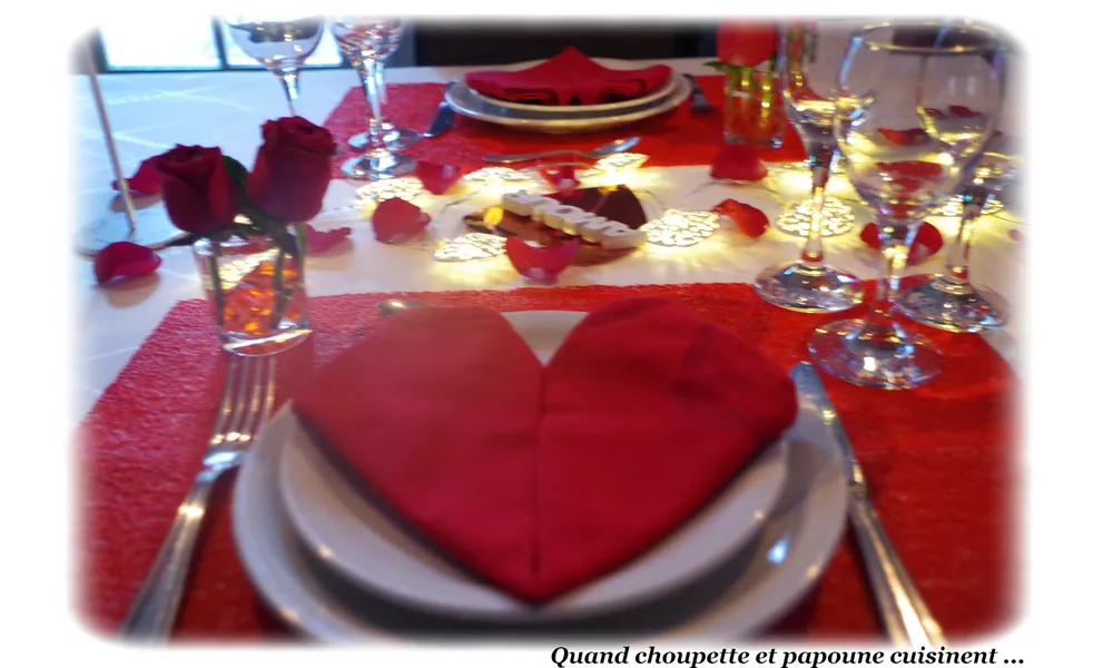 MA TABLE SAINT-VALENTIN 2022