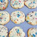 Cookies multicolores aux M&M's
