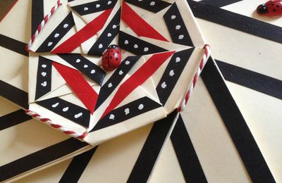 Les boites "coccinelles" origami!