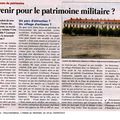 Patrimoine militaire : Quel avenir ?