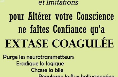 EXTASE Coagulée, le FANZINE LIBRE & UNDERGROUND