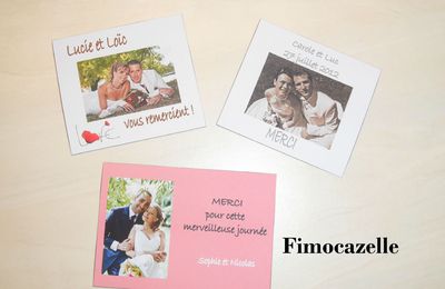 Les magnets personnalisés remerciements mariage ...