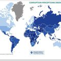 Cartographie de la corruption dans le monde 