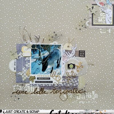 Challenge de Noël : A votre sketch !!! {Just create and Create} #324