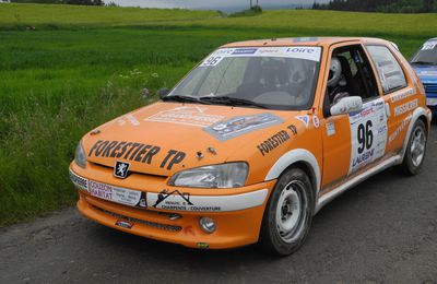 rally du forez 42 2016   N°96  106 S16 carrosserie  MASSACRIER  42