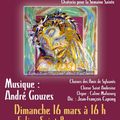 Le 16 mars, à Saint-Bonaventure, un beau concert