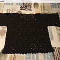 Pull au crochet fini ...