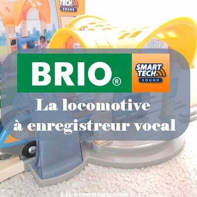 Brio Smart Tech Sound - Locomotive à enregistreur vocal !