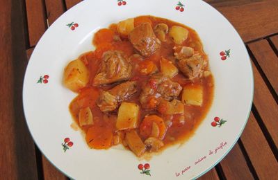 Sauté de veau à la marengo