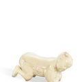 A Cizhou-type white-glazed 'boy' pillow, Ming dynasty