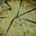 Tarte au Saumon et Asperges