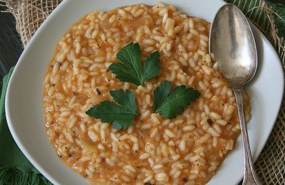 Risotto au potiron