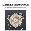 Vernissage de "Lumières en mosaïque" de Francine Bonnet 