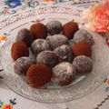 Boules au chocolat aux amandes