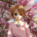 un shooting photos de printemps pour ma MDD